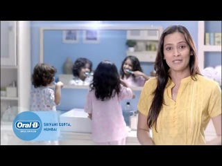 madhura's commercial for: oral-b (smile officers)