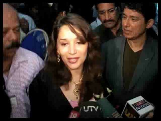 madhuri dixit is back in mumbai. mature