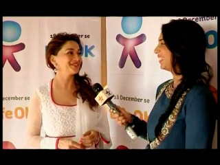 madhuri dixit turns anchor on life ok mature