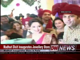 madhuri dikshit-nene at jewelery showroom launch 03/08/2013